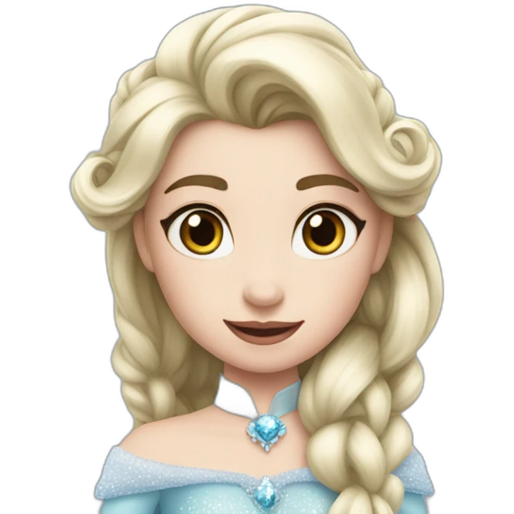 La reine des neiges  emoji