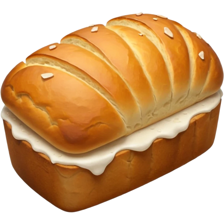 Salt bread 3d aesthetic emoji