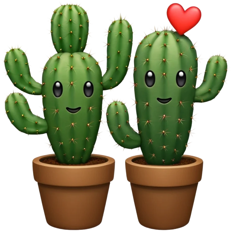 cactus love emoji