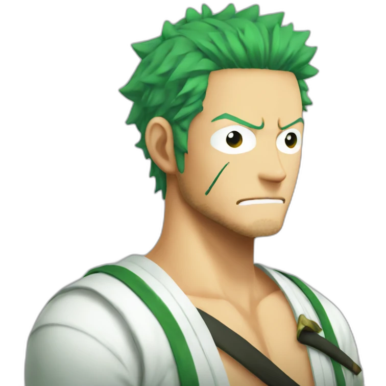 zoro from one piece emoji