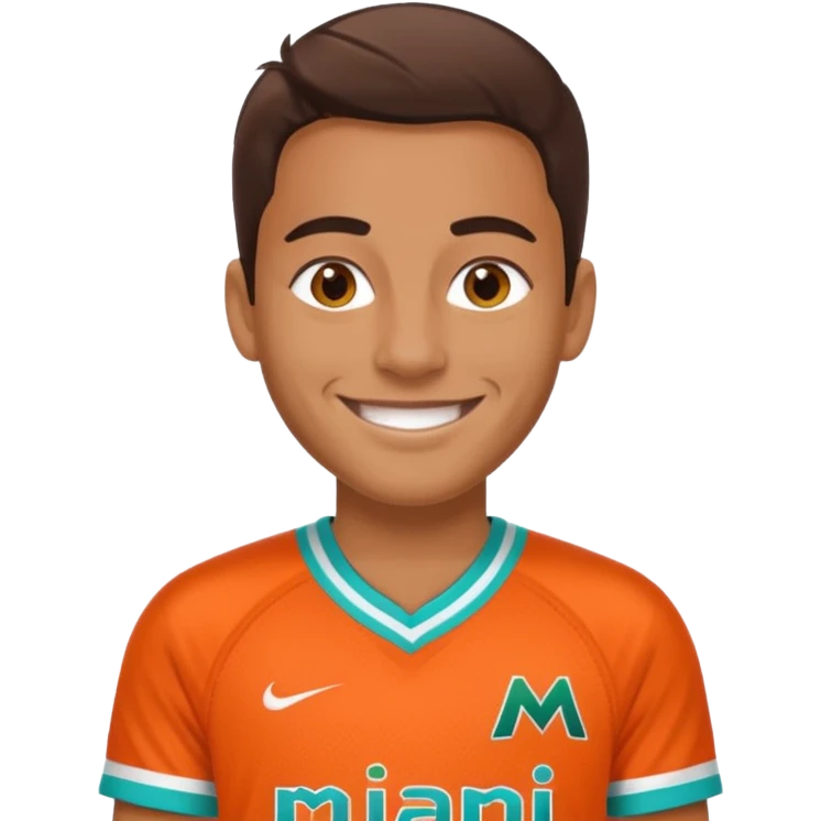je suis avec maillot de NTM Miami emoji