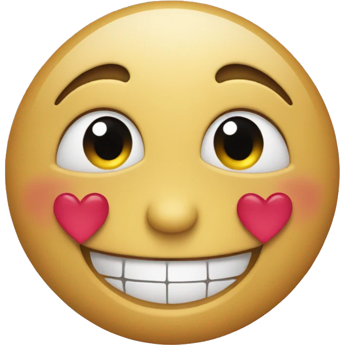smiling hearts  emoji