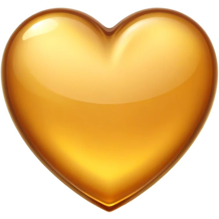 Honey heart emoji