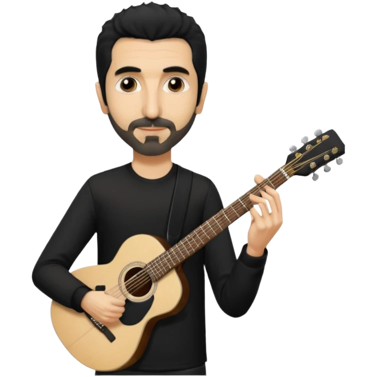 serj tankian holding a guitar emoji