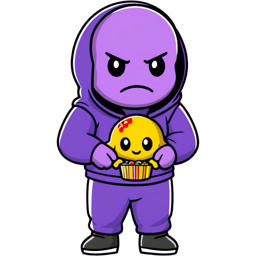 Thanos squid games  emoji