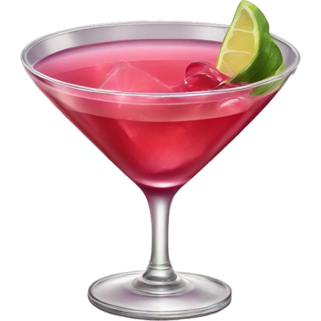 cosmopolitan cocktail emoji