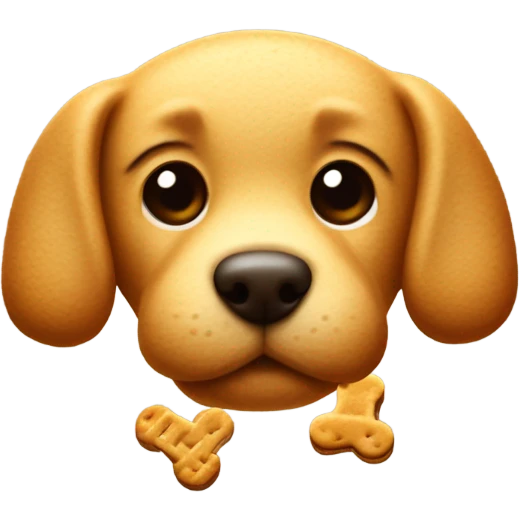 Puppy biscuits emoji