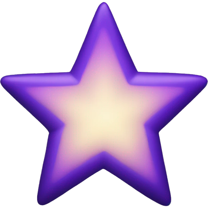 dark puple star emoji