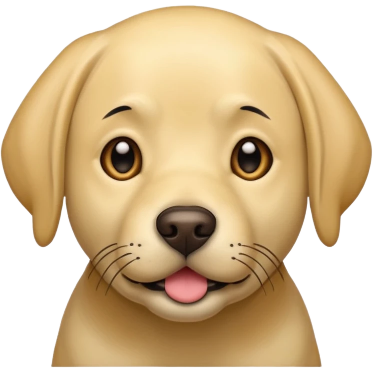 labrador emoji