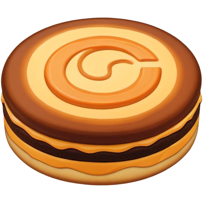 Jaffa cake emoji