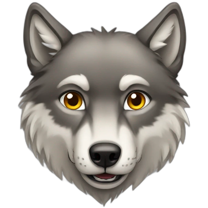 Wolf emoji