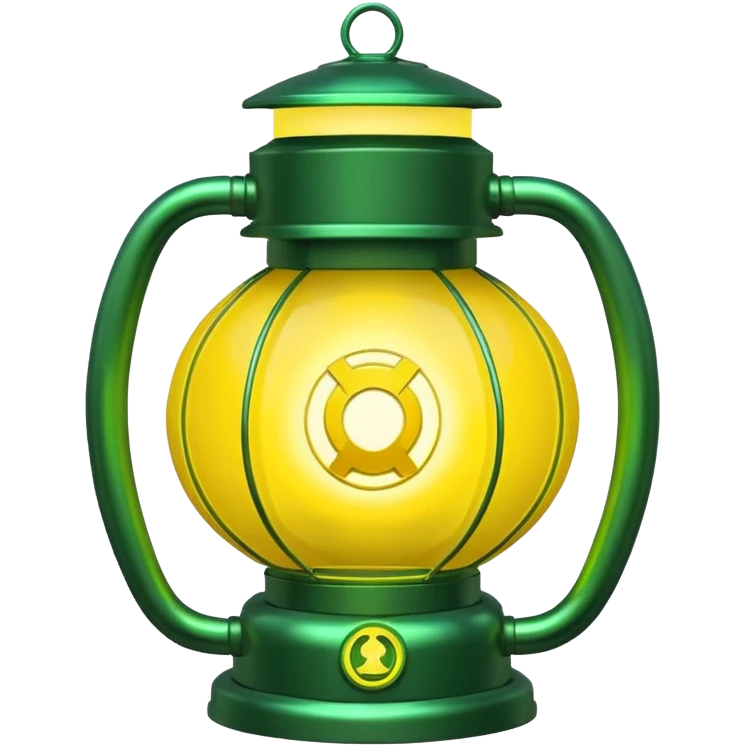 yellow lantern green lantern emoji