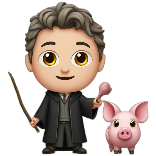 harry potter and the palestine pigs emoji