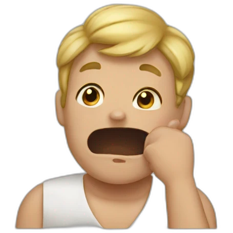 pushing period emoji