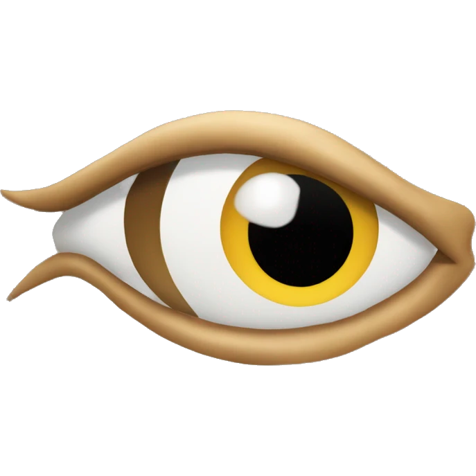 brun sløfye emoji