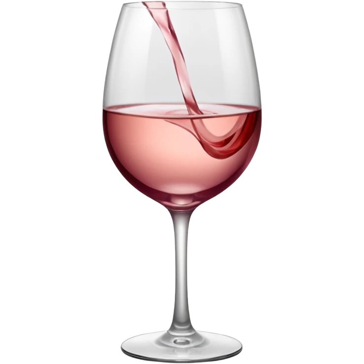 Rose wine emoji