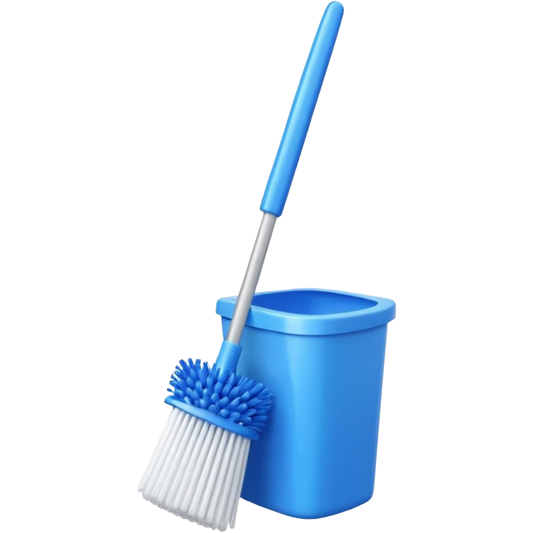toilet brush emoji
