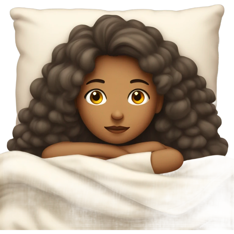 Sleeping girl emoji