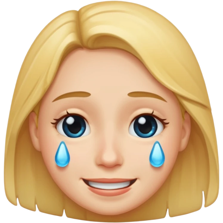 carita sonriente con lagrimas emoji