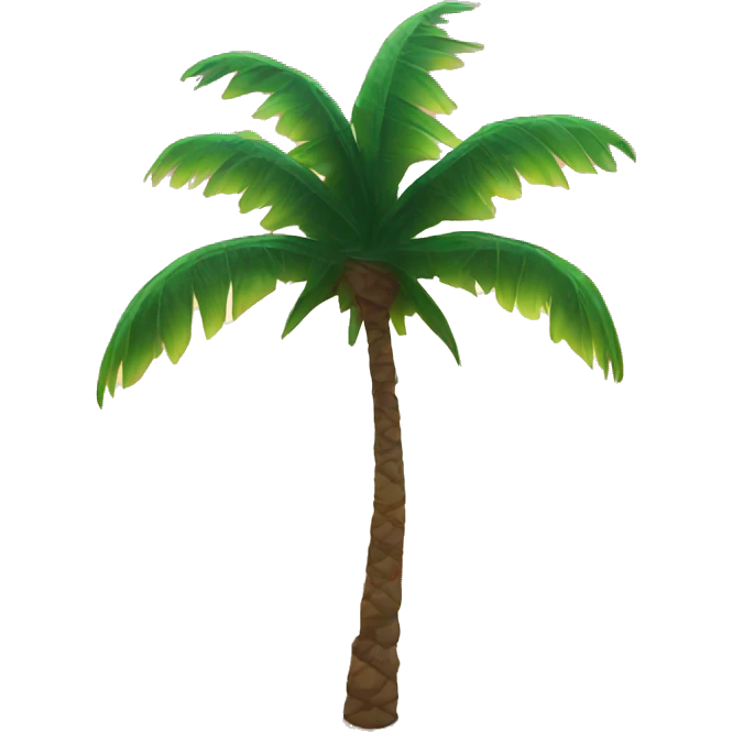 sunrise with palm tree emoji