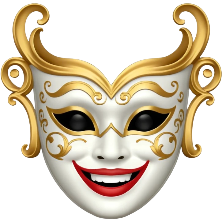 Theatre mask emoji