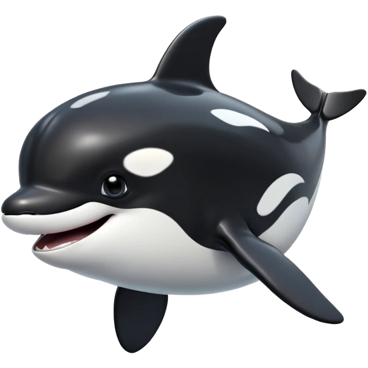 cinematic-comical-orca-portrait-emoji,-head-tilted-dramatically-with-an-exaggeratedly-shocked-expression,-featuring-a-sleek-black-and-white-body-with-wide,-comically-expressive-eyes-full-of-playful-disbelief-and-animated-flippers,-simple emoji