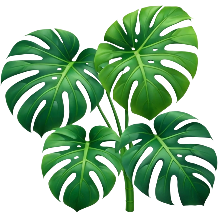 Monstera emoji