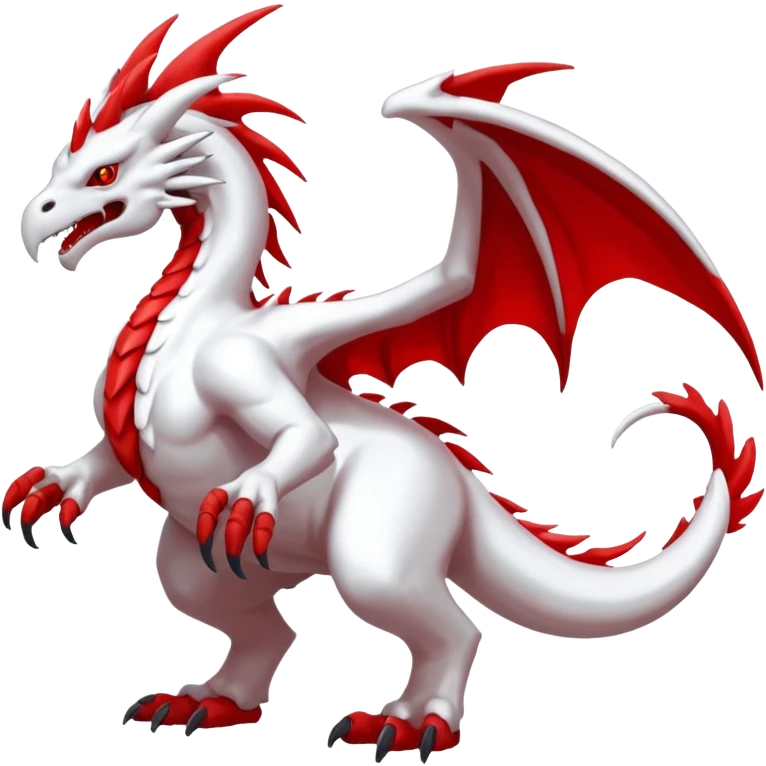 Reshiram-Fakémon-hybrid-creature (full body)  emoji