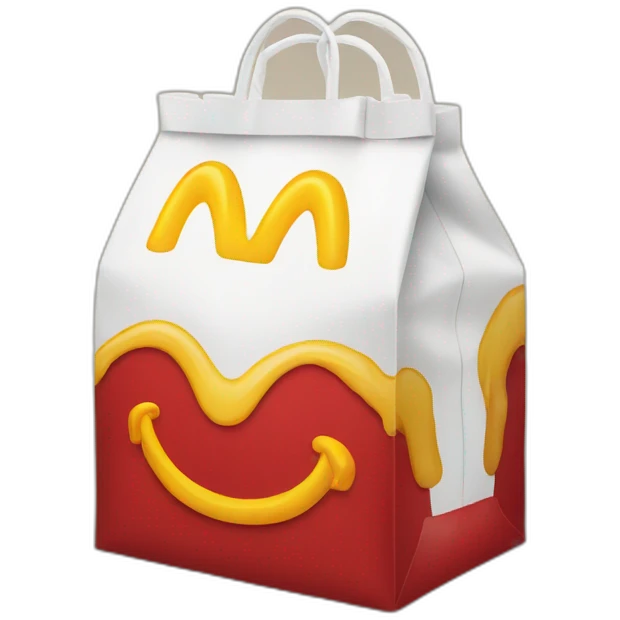 Mcdonald’s bag emoji