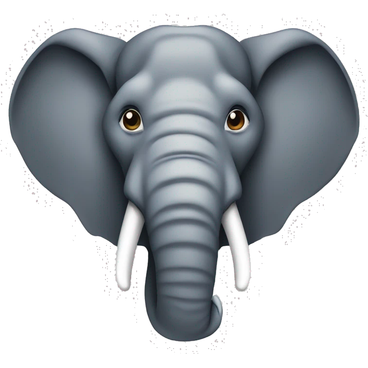 php elephant head only emoji