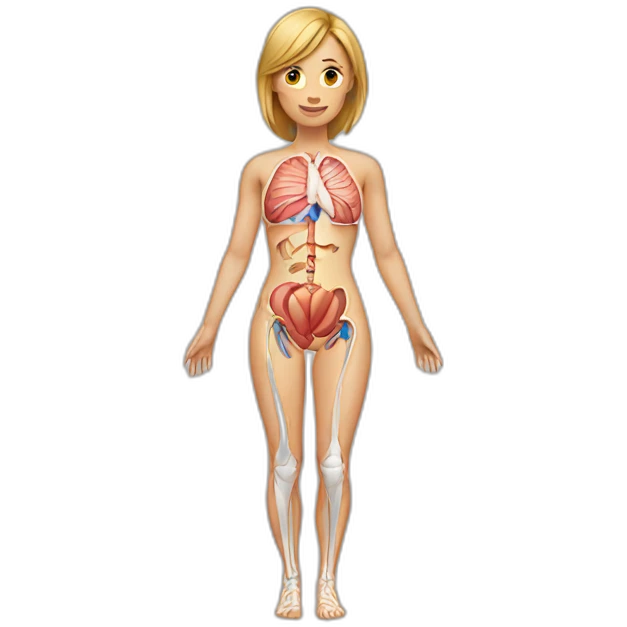 Female anatomy emoji
