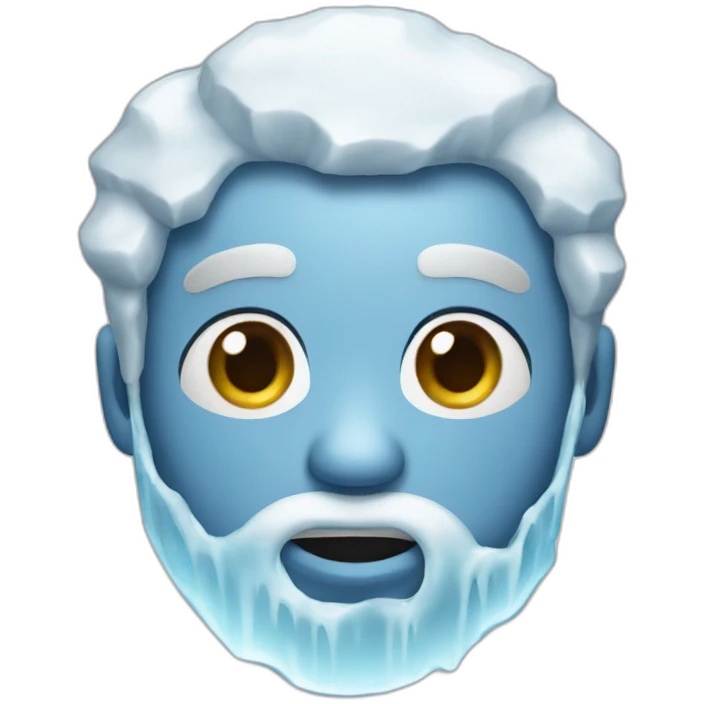 ice fozen emoji