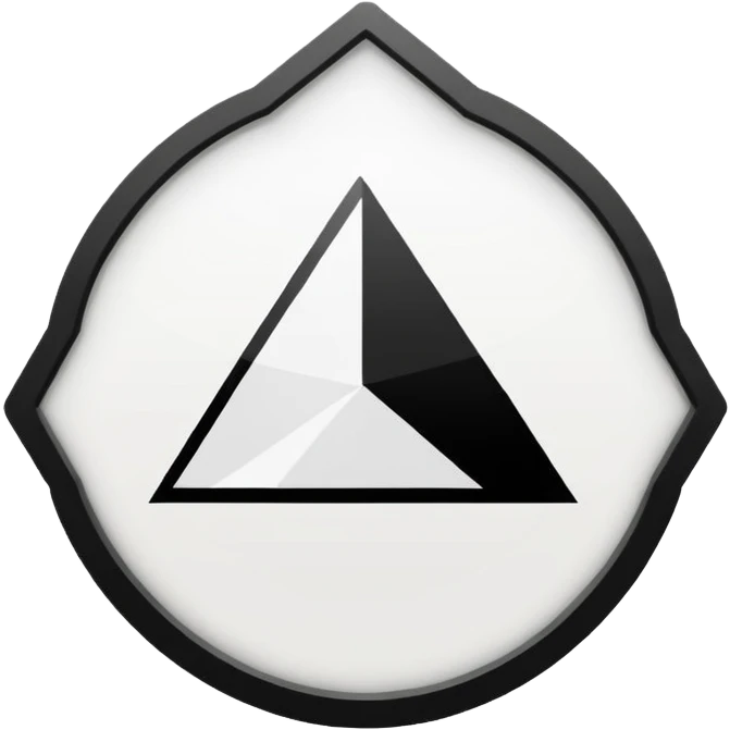 black and white chart emoji