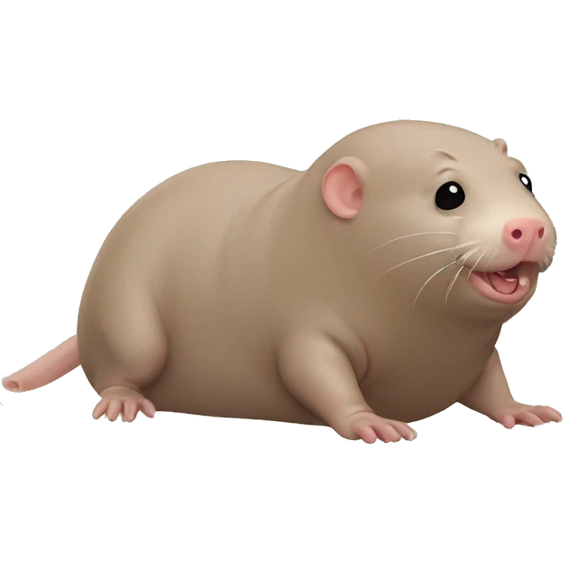 naked mole rat emoji