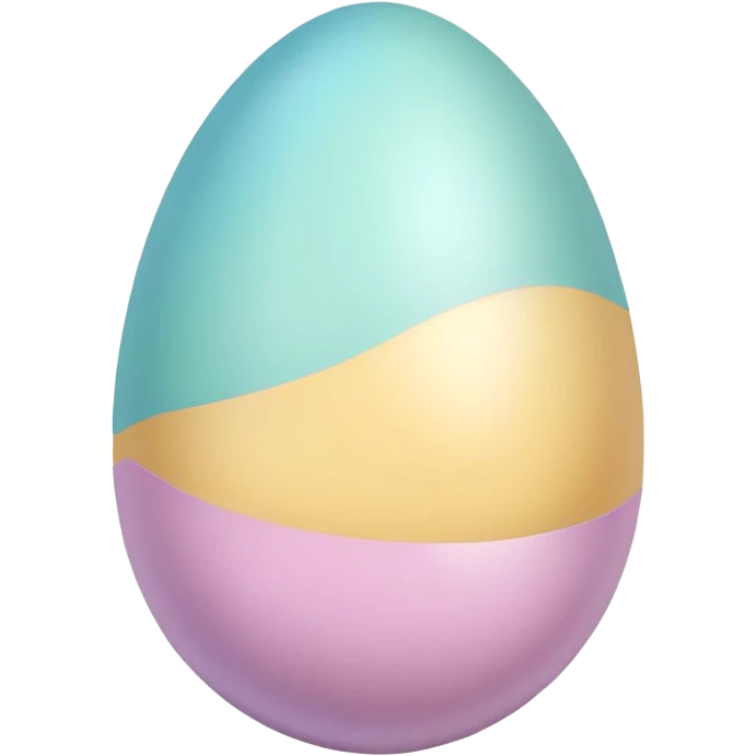 Pastel Easter Egg emoji