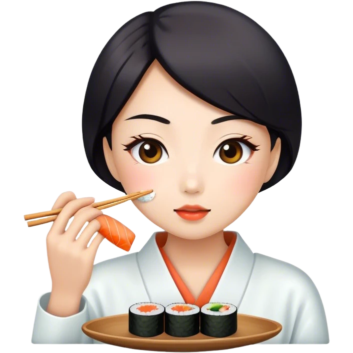 Sushi girl emoji
