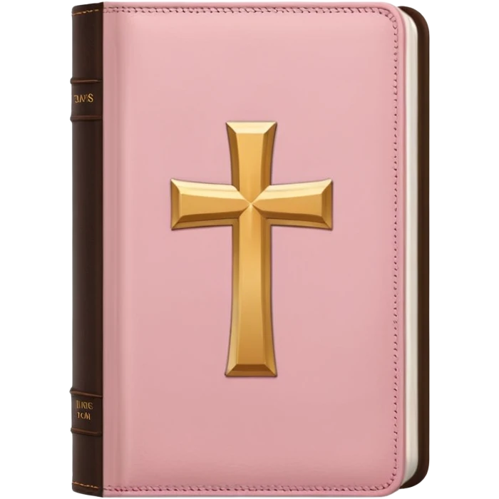 light pink Bible emoji  emoji