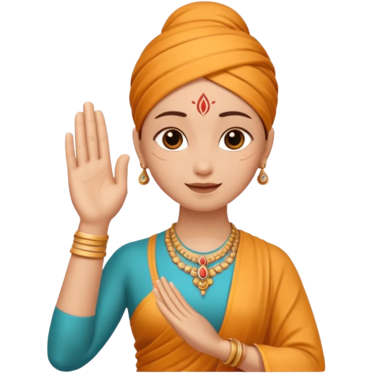 hand - namaste emoji emoji