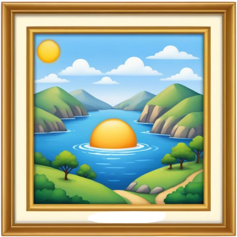 一幅画 emoji