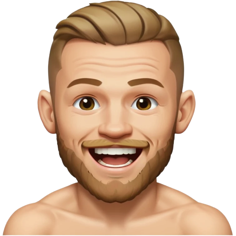 CONOR MCGREGOR LAUGHING emoji