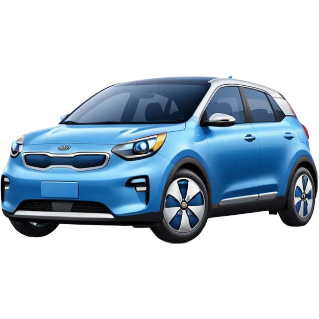 Kia Ev3 blue emoji