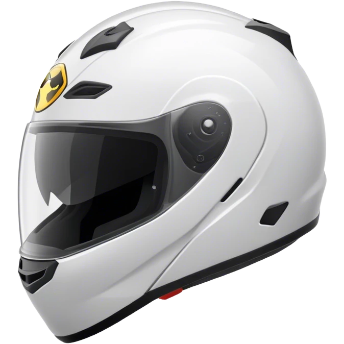 A motorcycle helmet emoji