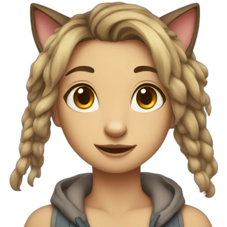Elahe loves cat emoji