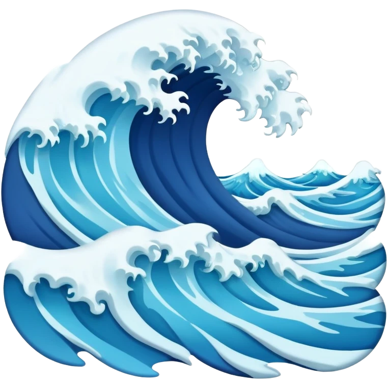 Ocean waves  emoji