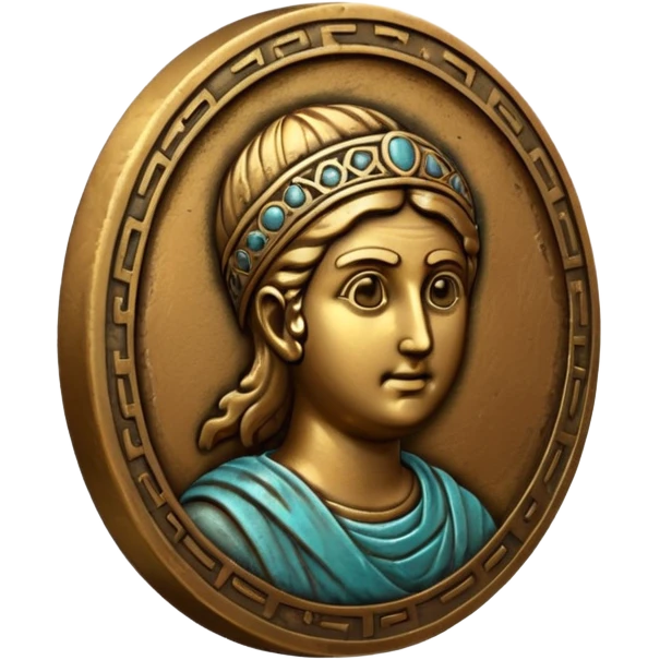 Ancient coin emoji