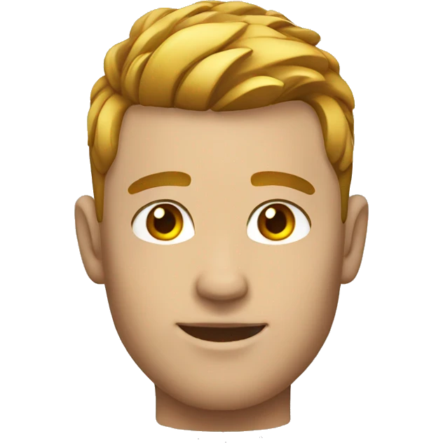 male fade hairstyle emoji