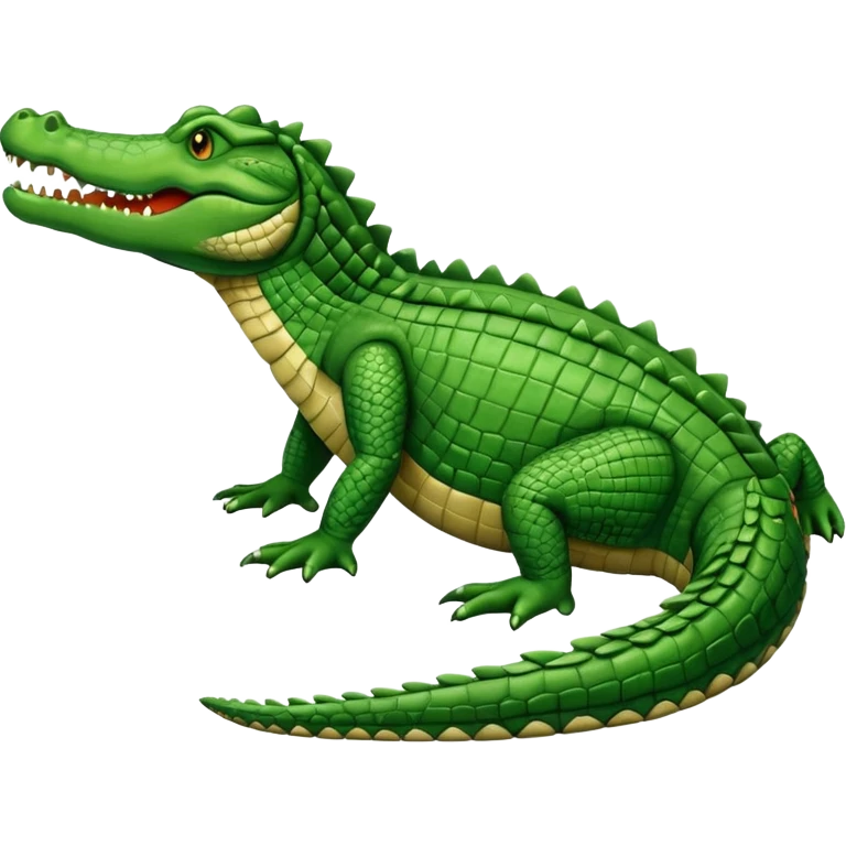 crocodile body shape emoji