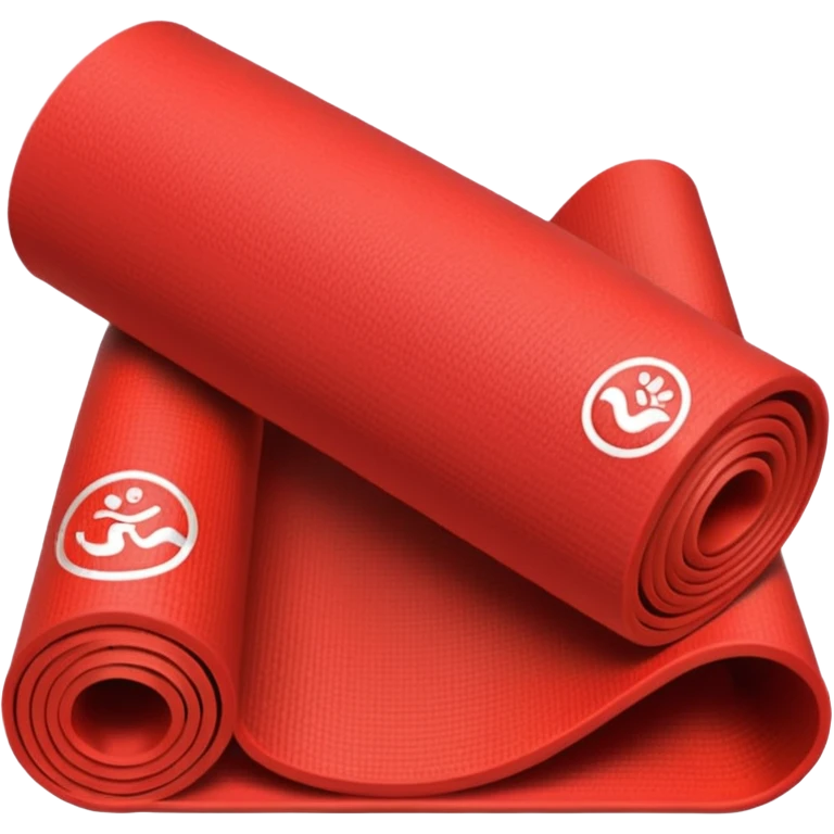Yoga Mat red emoji