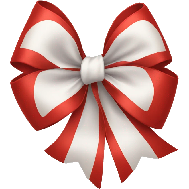 Red bow emoji