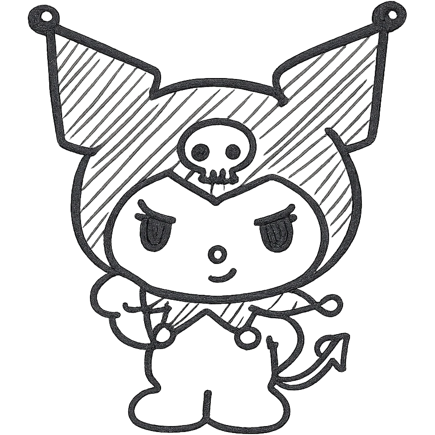 Kuromi emoji